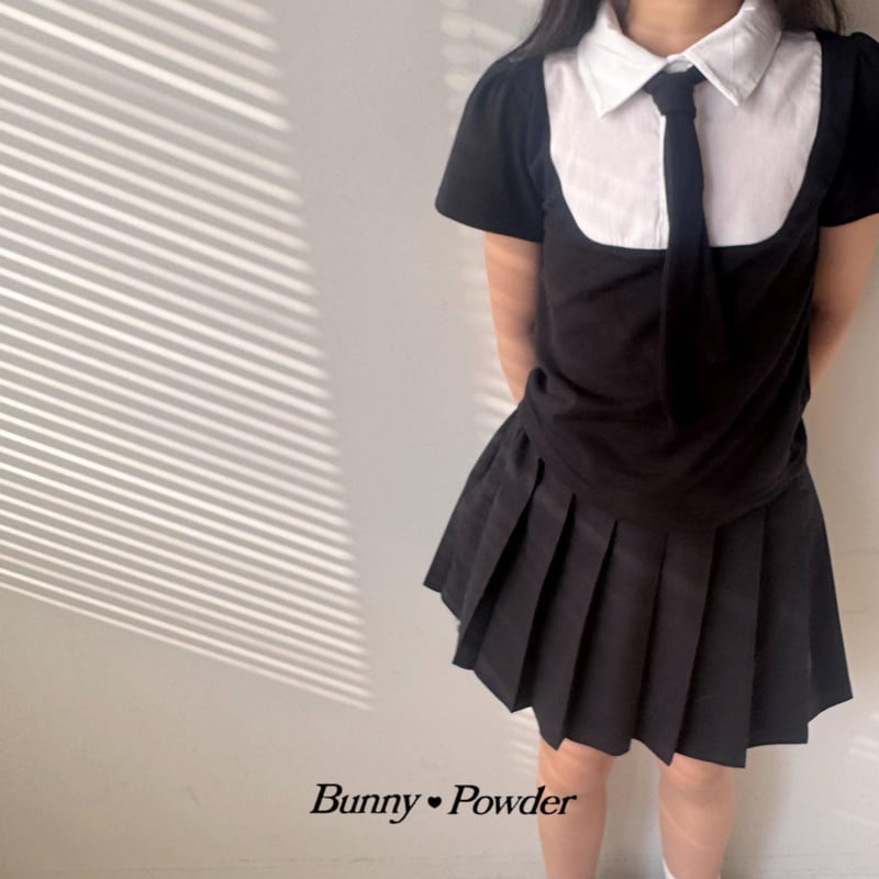 Bunny Powder - Korean Children Fashion - #magicofchildhood - Hatuha Shirt Tee - 10