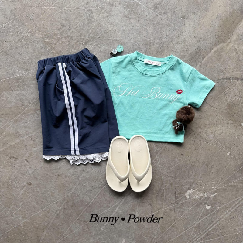 Bunny Powder - Korean Children Fashion - #magicofchildhood - Lace Track Pants - 6