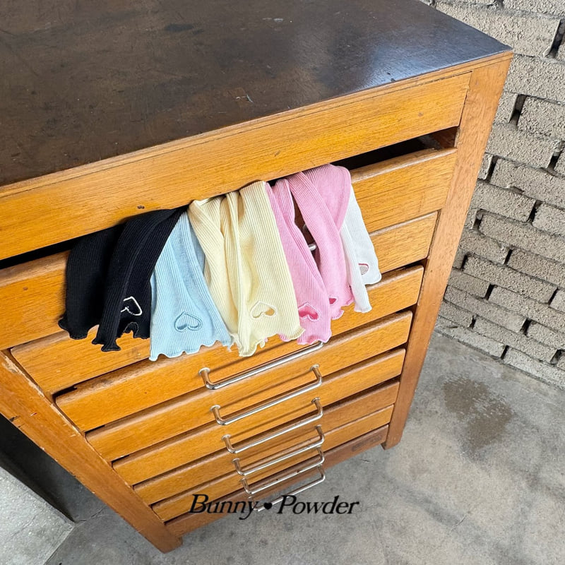 Bunny Powder - Korean Children Fashion - #minifashionista - Heart Knee Socks - 3