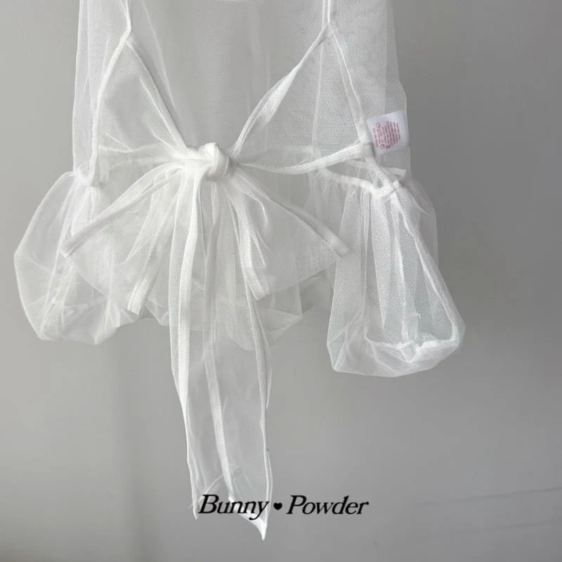 Bunny Powder - Korean Children Fashion - #minifashionista - Sha Balloon Layered One-piece - 3