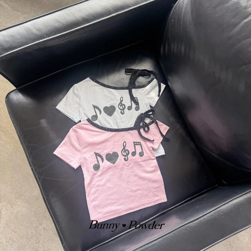Bunny Powder - Korean Children Fashion - #minifashionista - Melody Tee - 7
