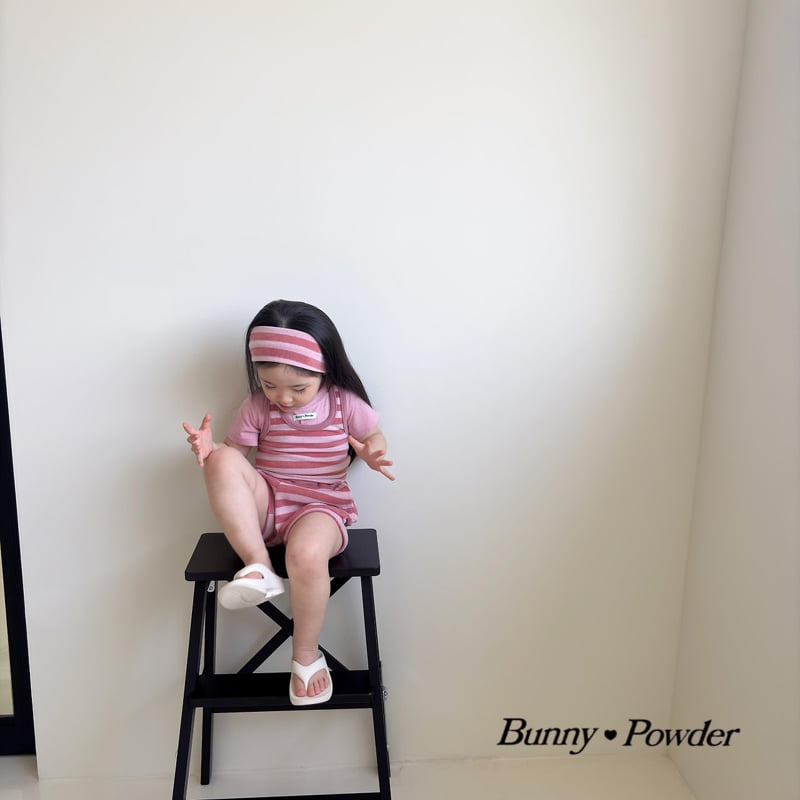 Bunny Powder - Korean Children Fashion - #minifashionista - Stripe Halter Sleeveless - 5