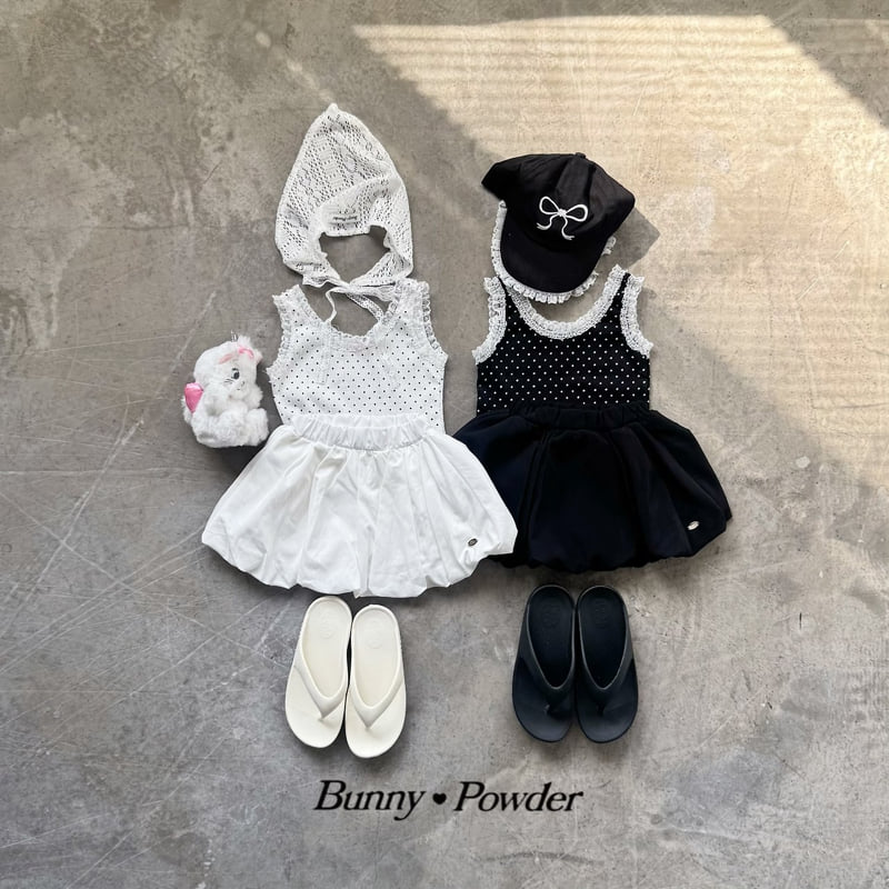 Bunny Powder - Korean Children Fashion - #minifashionista - Lace Tank Sleeveless - 6