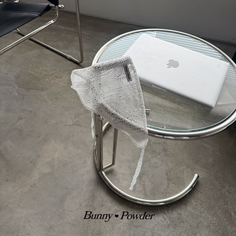 Bunny Powder - Korean Children Fashion - #minifashionista - Lace Bandana - 2