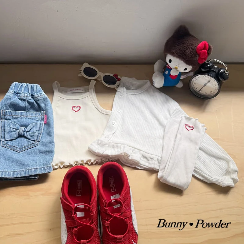 Bunny Powder - Korean Children Fashion - #prettylittlegirls - Flower Button Cardigan - 8