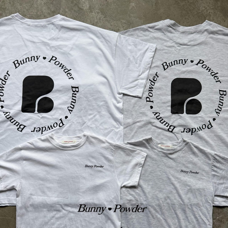 Bunny Powder - Korean Children Fashion - #prettylittlegirls - Bunny Short Sleeve Tee - 11