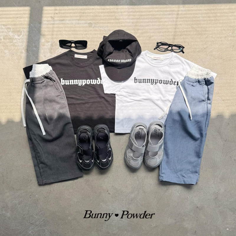 Bunny Powder - Korean Children Fashion - #minifashionista - Chrome Tee - 4
