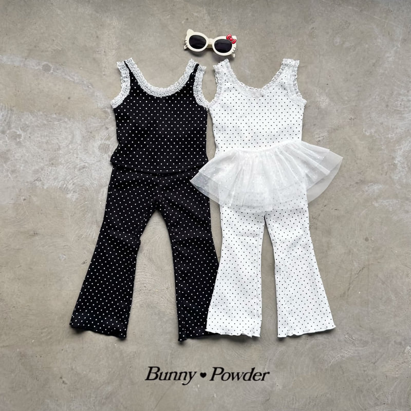 Bunny Powder - Korean Children Fashion - #prettylittlegirls - Lace Tank Sleeveless - 7