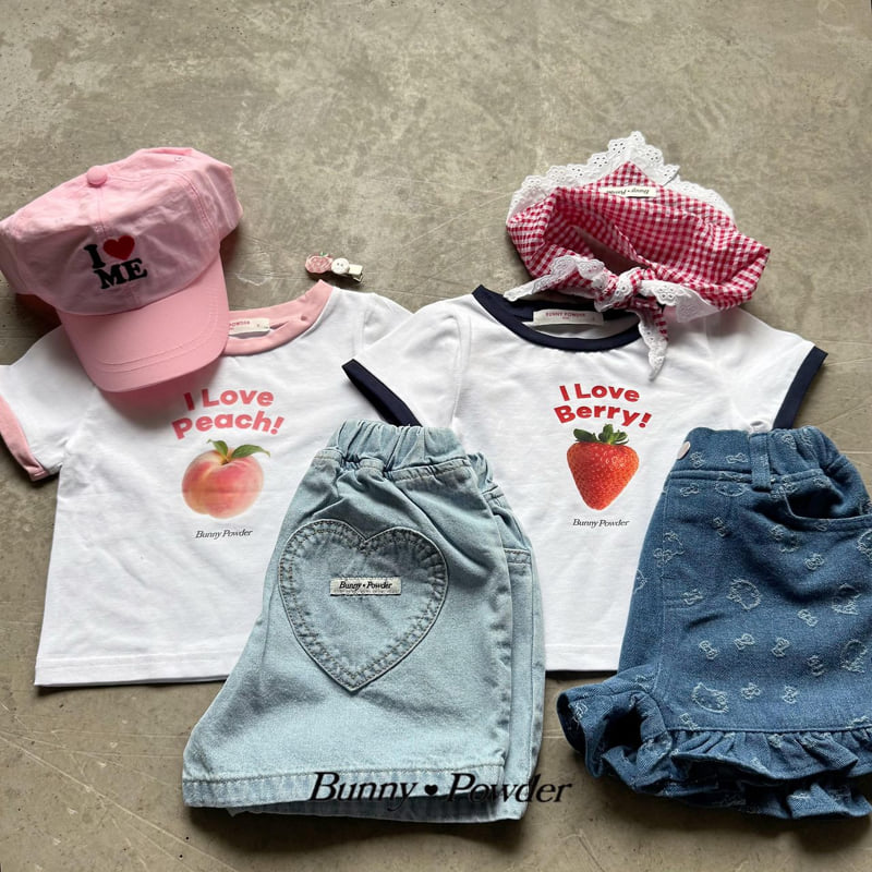 Bunny Powder - Korean Children Fashion - #minifashionista - Cat Denim Pants - 4