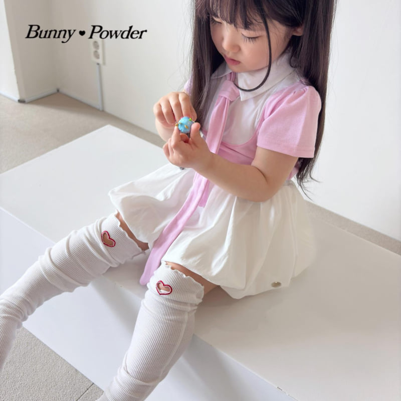 Bunny Powder - Korean Children Fashion - #prettylittlegirls - Hatuha Shirt Tee - 12