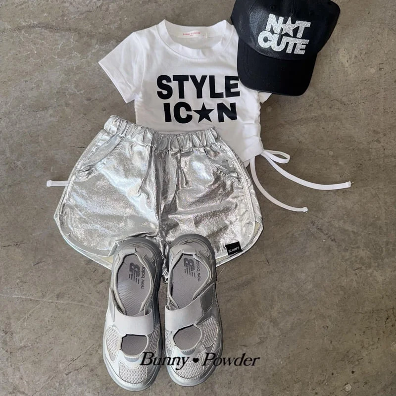 Bunny Powder - Korean Children Fashion - #prettylittlegirls - Glossy Pants - 6