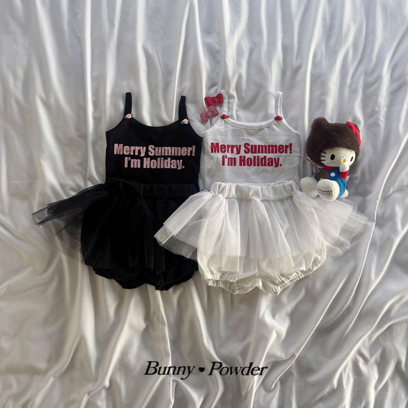 Bunny Powder - Korean Children Fashion - #stylishchildhood - Merry Summer Sleeveless - 2