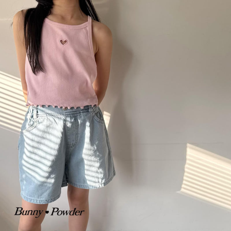 Bunny Powder - Korean Children Fashion - #stylishchildhood - Heart Pop Sleeveless - 9