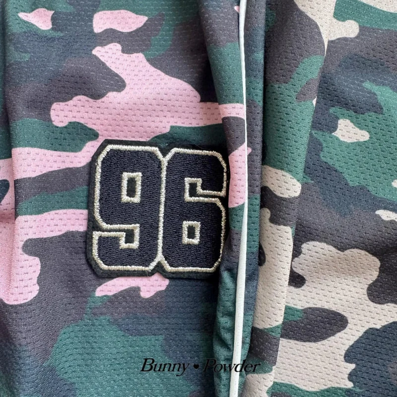 Bunny Powder - Korean Children Fashion - #stylishchildhood - Camo Mesh Pants - 8