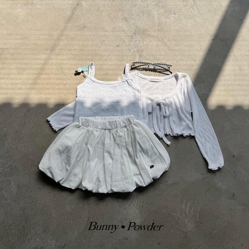 Bunny Powder - Korean Children Fashion - #stylishchildhood - Pretty Girl Sleeveless - 7
