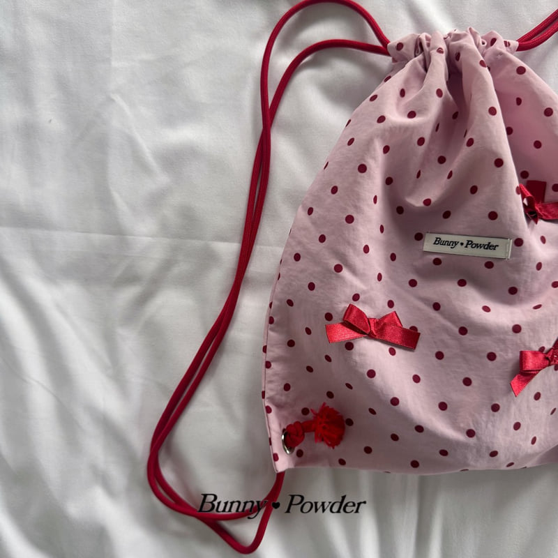 Bunny Powder - Korean Children Fashion - #stylishchildhood - Ribbon Dot Bag - 3