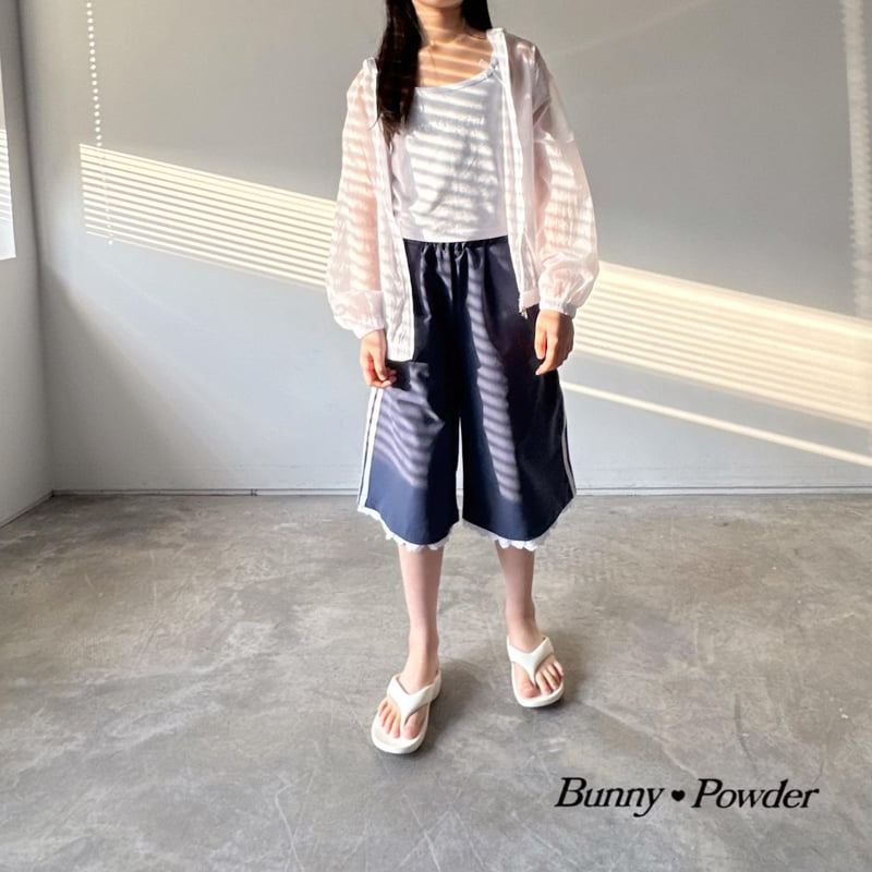 Bunny Powder - Korean Children Fashion - #stylishchildhood - Lace Track Pants - 11