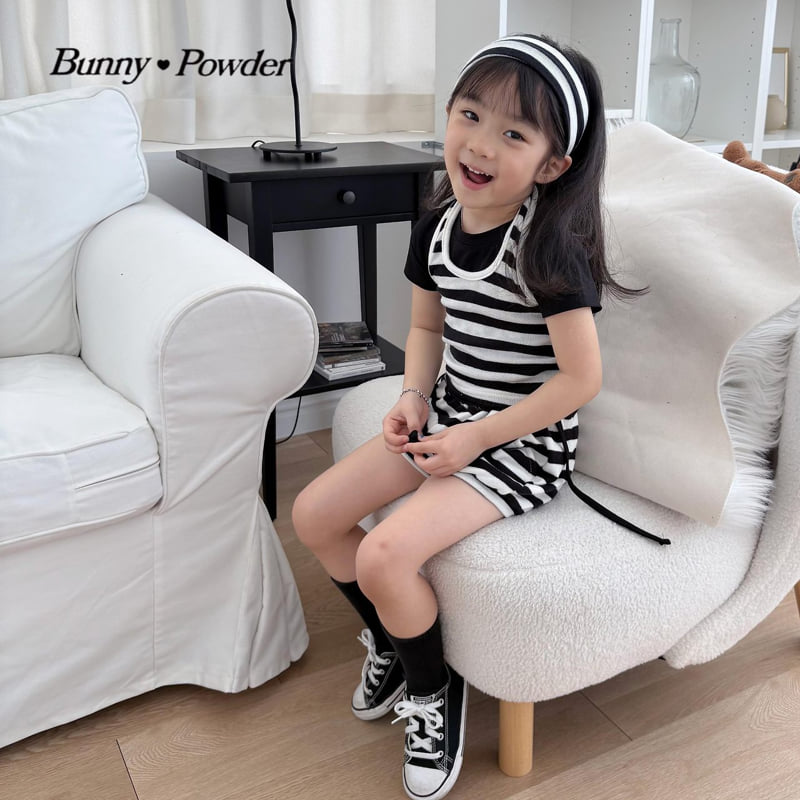 Bunny Powder - Korean Children Fashion - #todddlerfashion - Stripe Hair Band - 8
