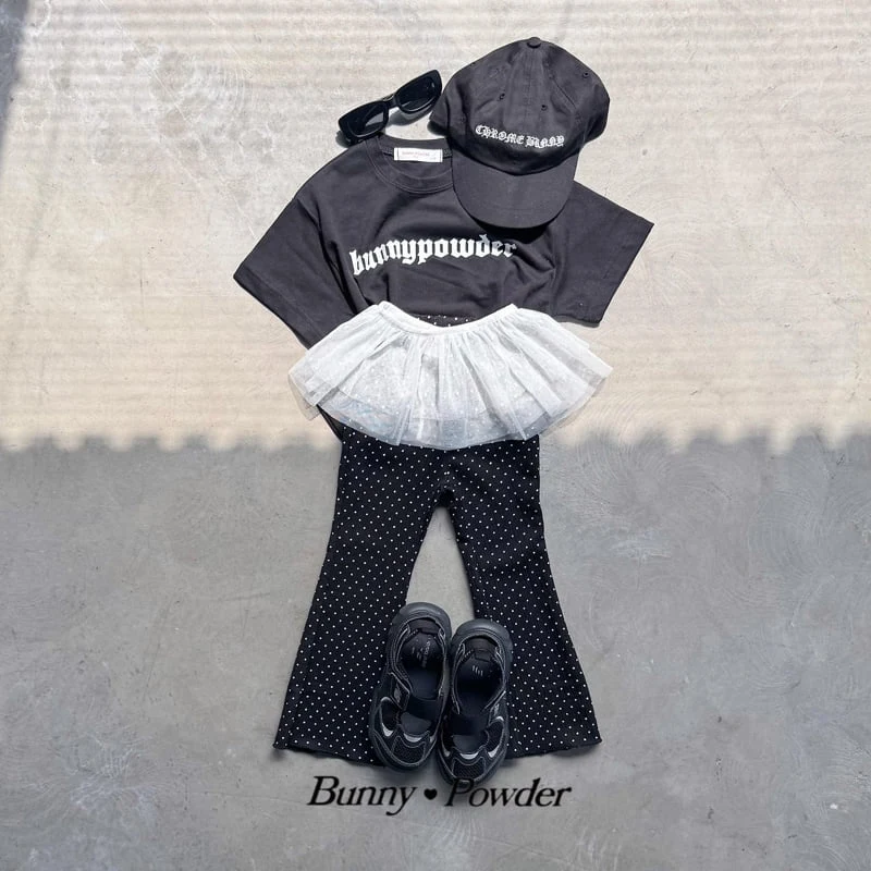 Bunny Powder - Korean Children Fashion - #todddlerfashion - Chrome Tee - 5