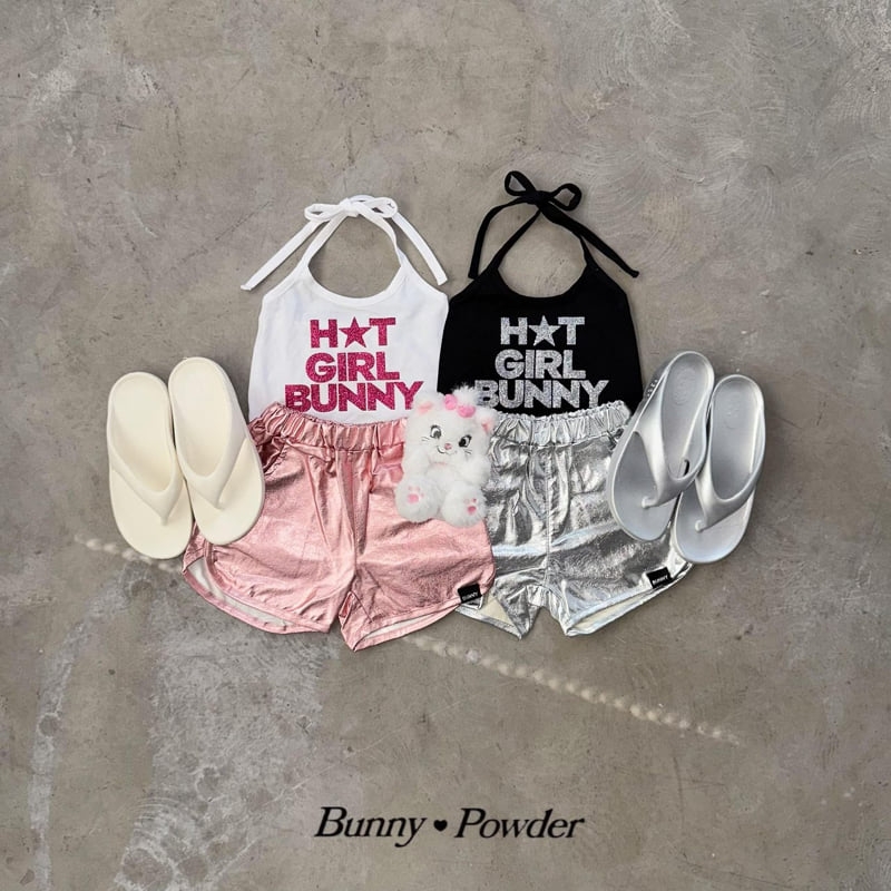 Bunny Powder - Korean Children Fashion - #todddlerfashion - Hot Girl Halter Sleeveless - 2