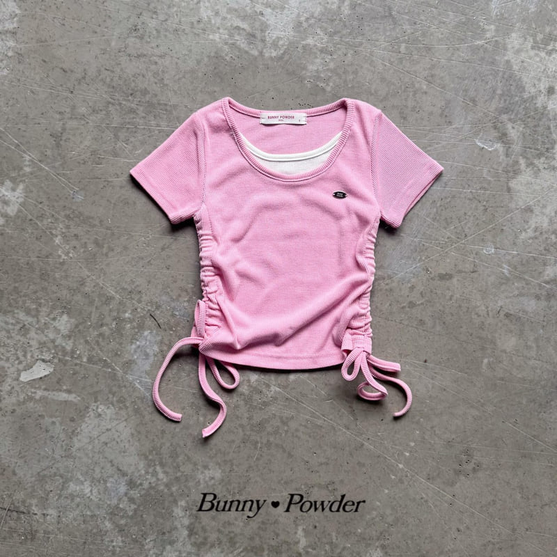 Bunny Powder - Korean Children Fashion - #prettylittlegirls - Shirring Layered Tee - 4