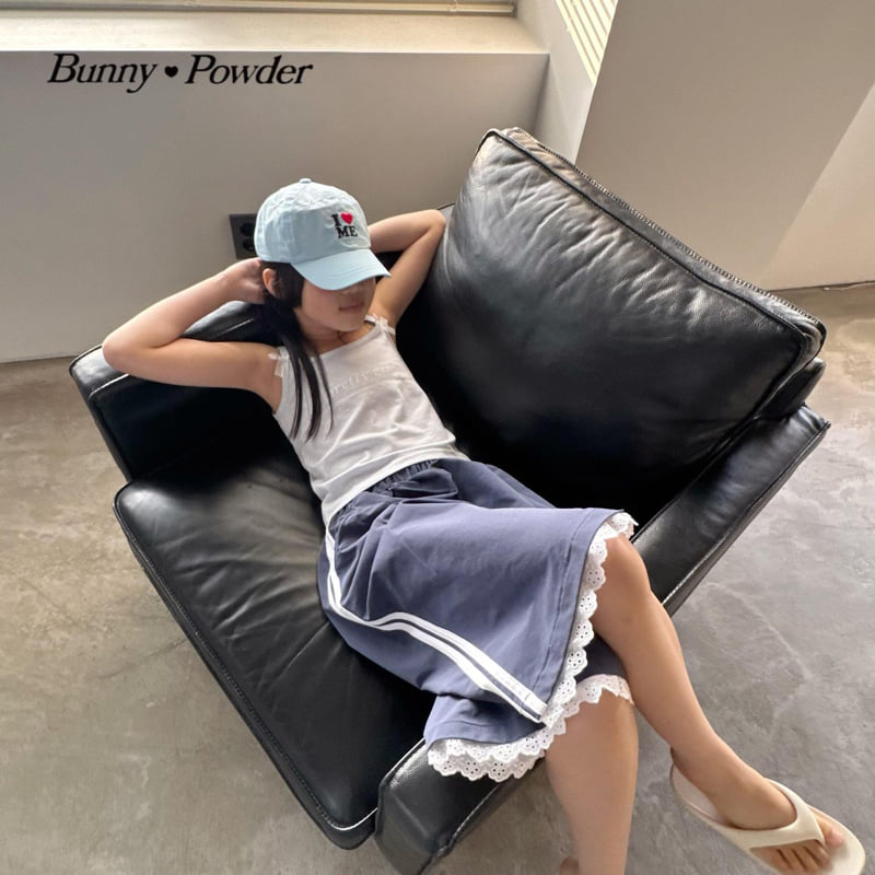 Bunny Powder - Korean Children Fashion - #todddlerfashion - Lace Track Pants - 9