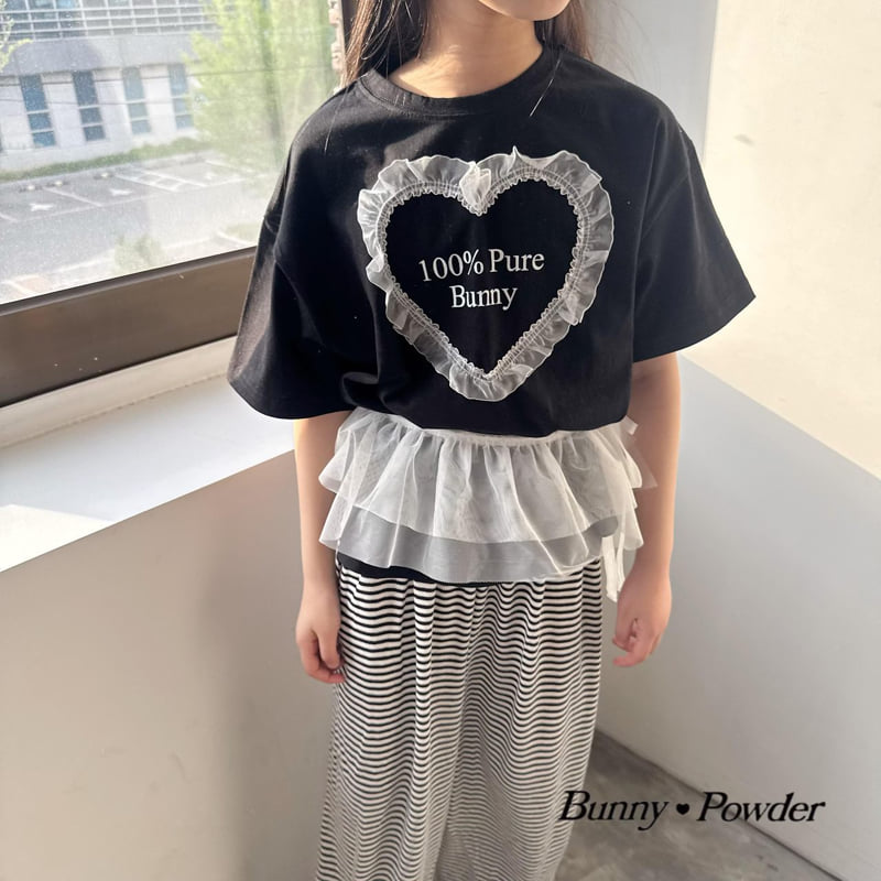 Bunny Powder - Korean Children Fashion - #toddlerclothing - Percent Tee - 7
