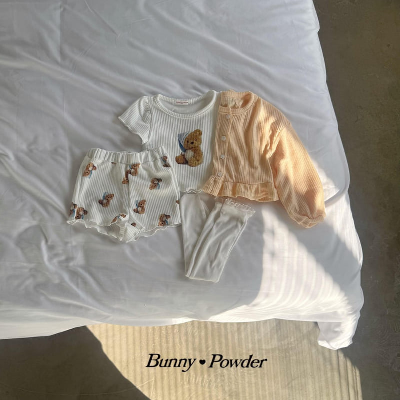 Bunny Powder - Korean Children Fashion - #toddlerclothing - Good Night Set - 2