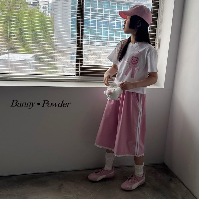 Bunny Powder - Korean Children Fashion - #toddlerclothing - Rosette Tee - 11