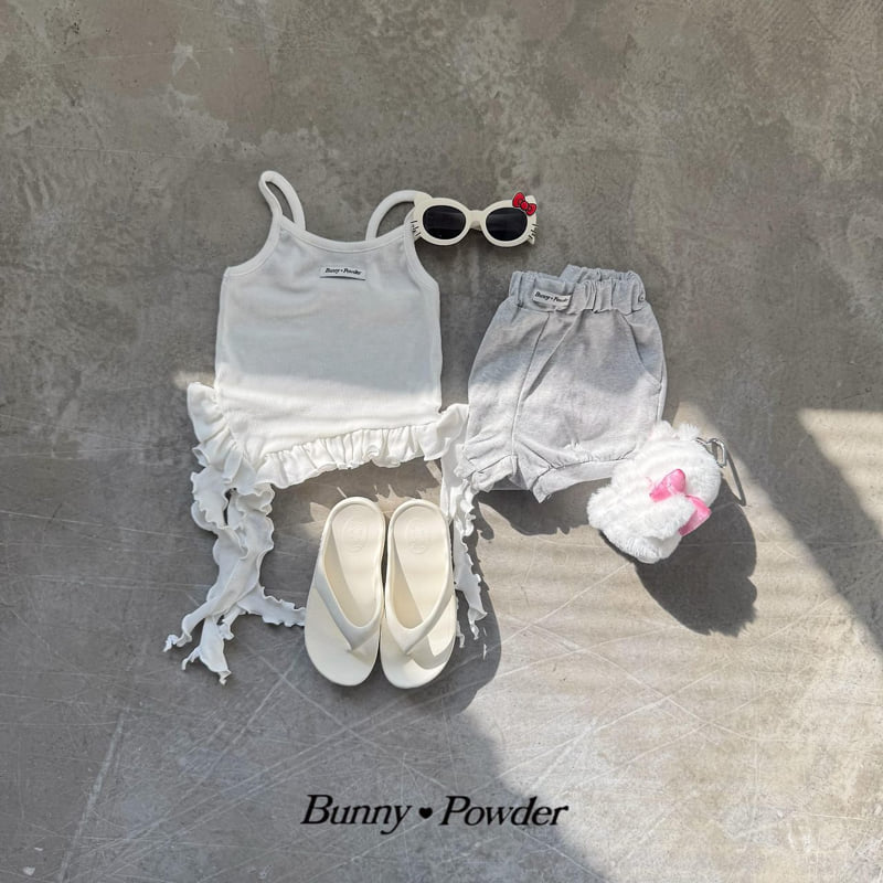 Bunny Powder - Korean Children Fashion - #toddlerclothing - Point Sleeveless - 5