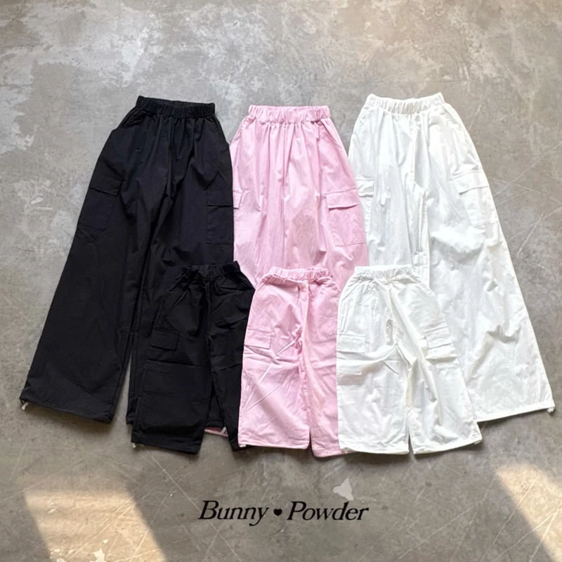 Bunny Powder - Korean Children Fashion - #toddlerclothing - Hearts Cargo Pants - 2