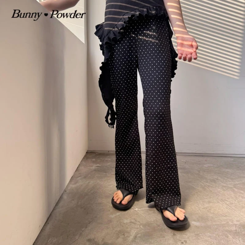Bunny Powder - Korean Children Fashion - #toddlerclothing - Kongsooni Pants