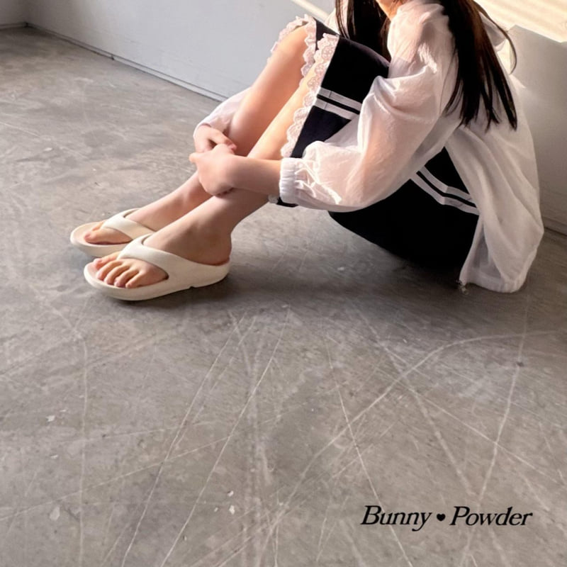 Bunny Powder - Korean Children Fashion - #toddlerclothing - Lace Track Pants - 10