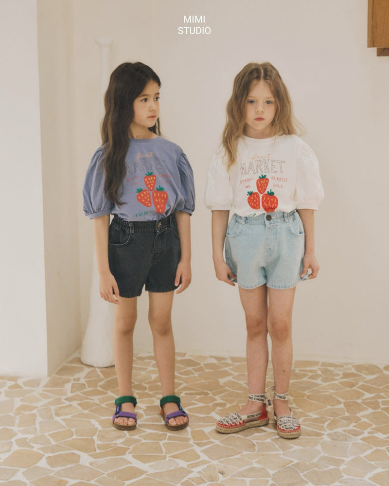 Bymimi - Korean Children Fashion - #Kfashion4kids - Star Denim Pants - 9