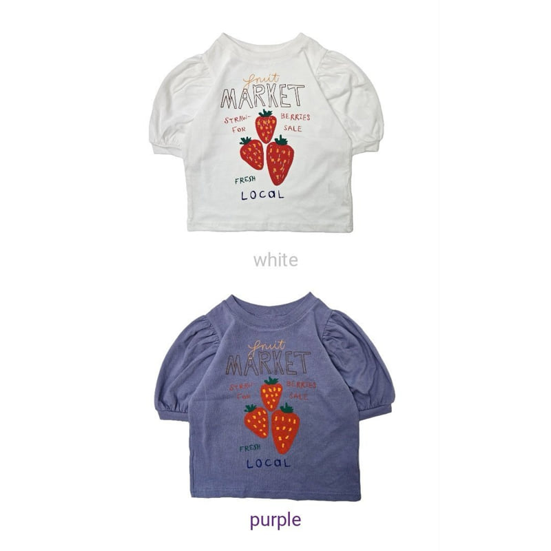 Bymimi - Korean Children Fashion - #Kfashion4kids - Berries Tee