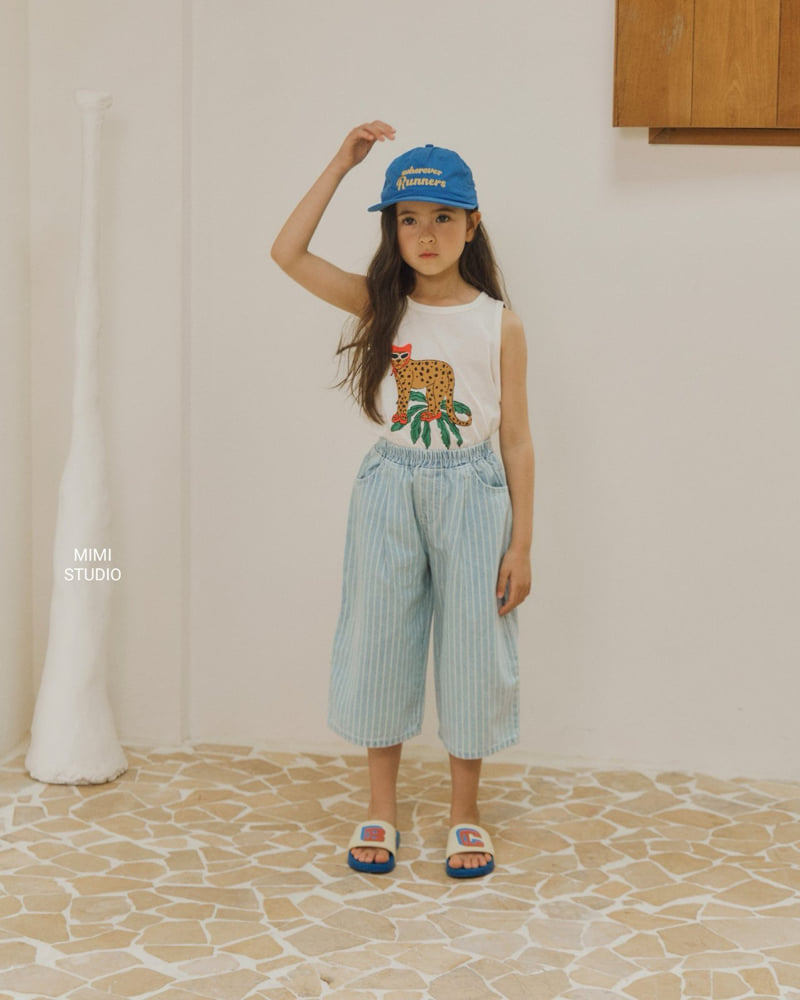 Bymimi - Korean Children Fashion - #Kfashion4kids - Leo Denim Pants - 3