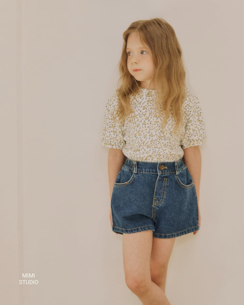 Bymimi - Korean Children Fashion - #Kfashion4kids - Small Flower Tee - 6