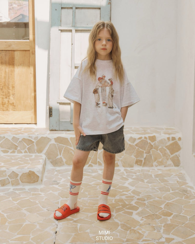 Bymimi - Korean Children Fashion - #Kfashion4kids - Snow Denim Pants - 3