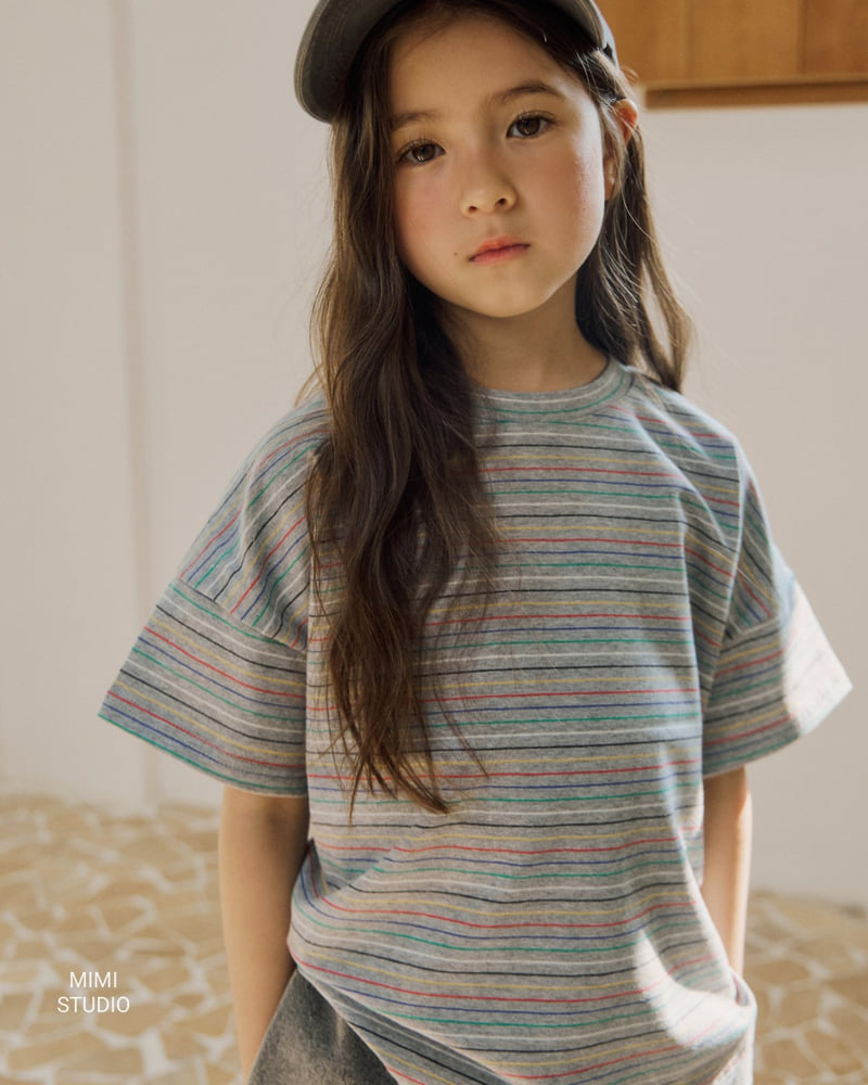 Bymimi - Korean Children Fashion - #childofig - Rainbow Tee - 7