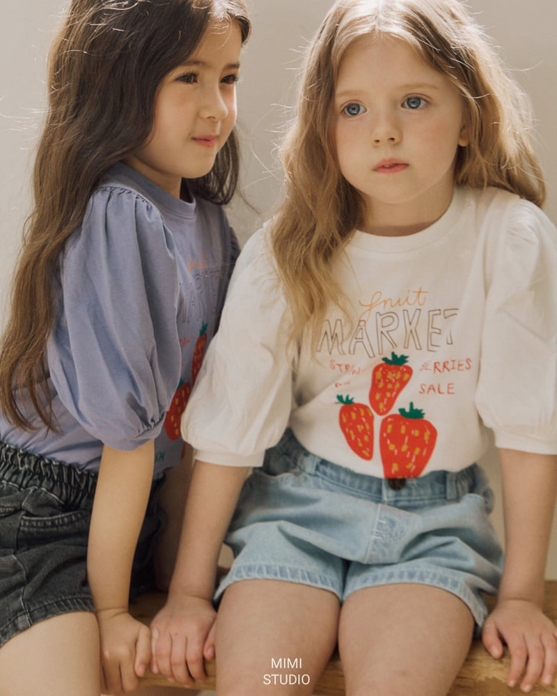 Bymimi - Korean Children Fashion - #childofig - Berries Tee - 7