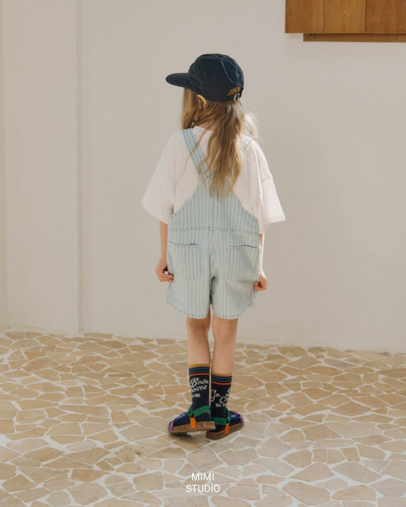 Bymimi - Korean Children Fashion - #stylishchildhood - Focus Suspender Pants - 4