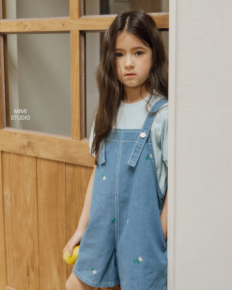 Bymimi - Korean Children Fashion - #childofig - Small Flower Tee - 12