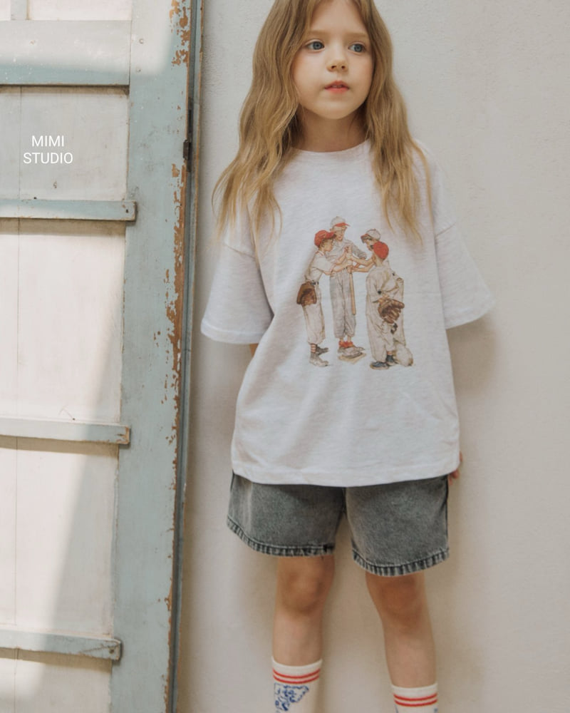 Bymimi - Korean Children Fashion - #childrensboutique - Baseball Team Tee - 9