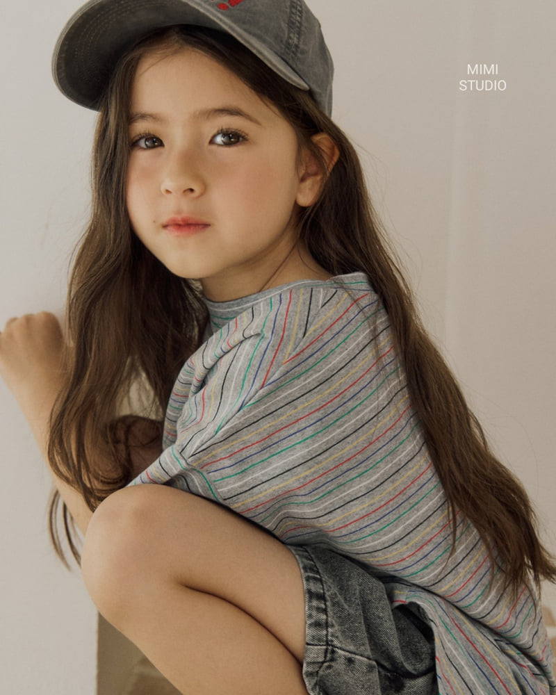 Bymimi - Korean Children Fashion - #childrensboutique - Rainbow Tee - 8