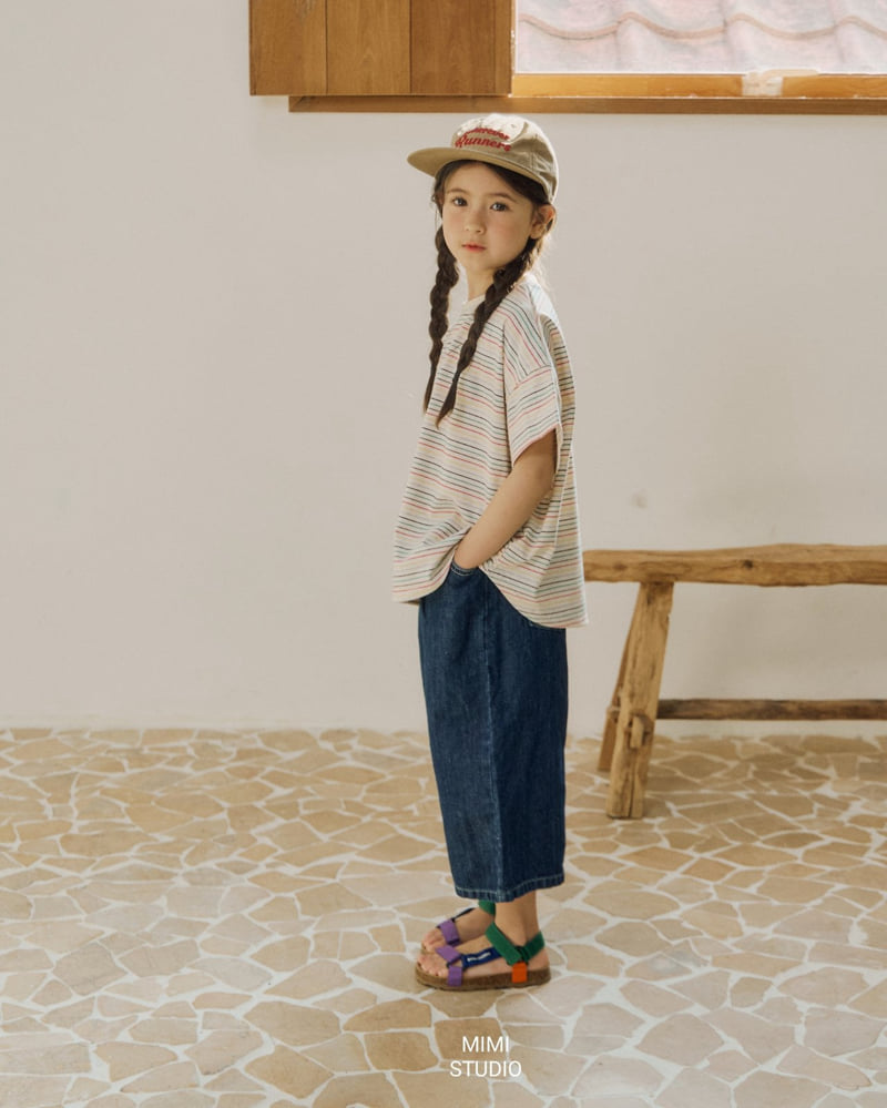 Bymimi - Korean Children Fashion - #childrensboutique - Leo Denim Pants - 12