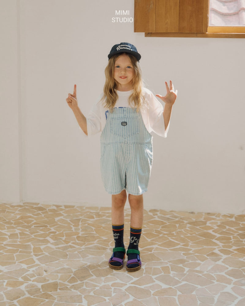 Bymimi - Korean Children Fashion - #childrensboutique - Focus Suspender Pants - 5