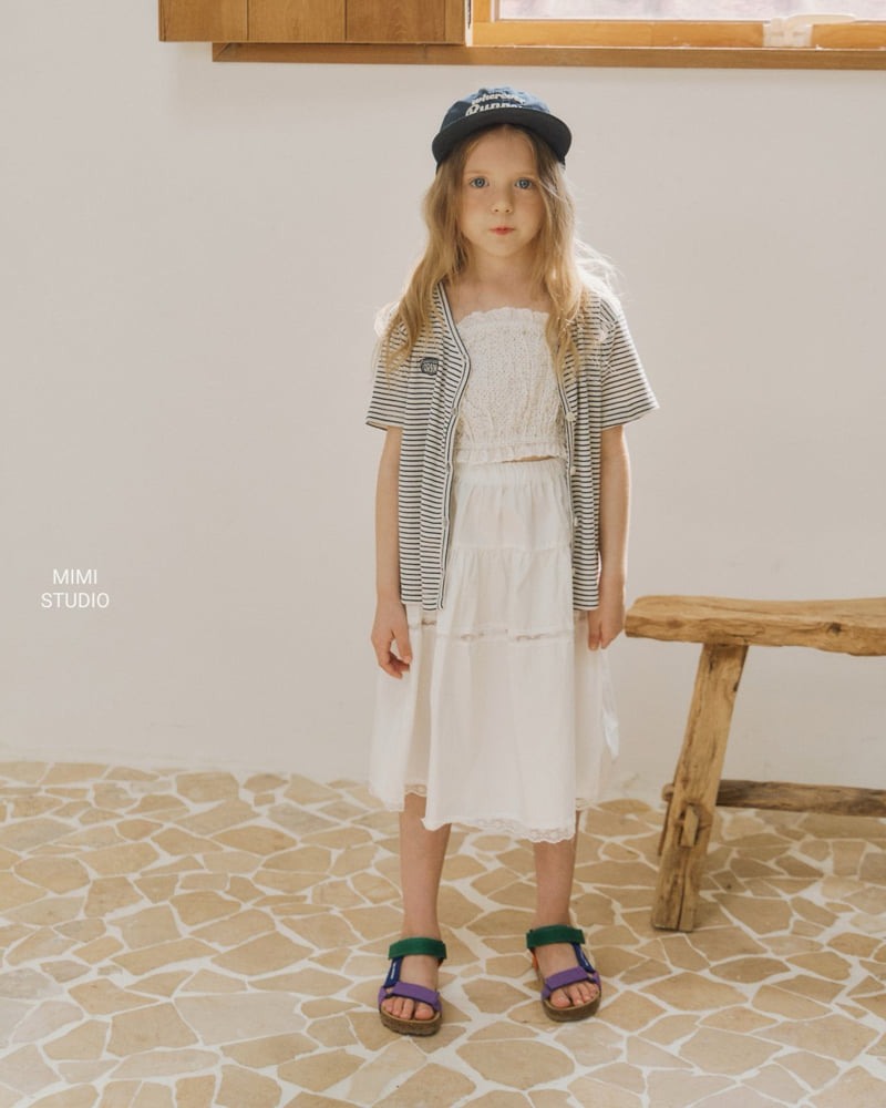 Bymimi - Korean Children Fashion - #designkidswear - Dot Sleeveless - 3