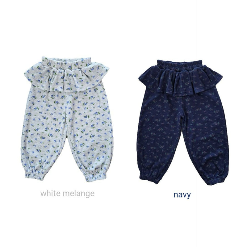 Bymimi - Korean Children Fashion - #designkidswear - Ocean Frill Pants