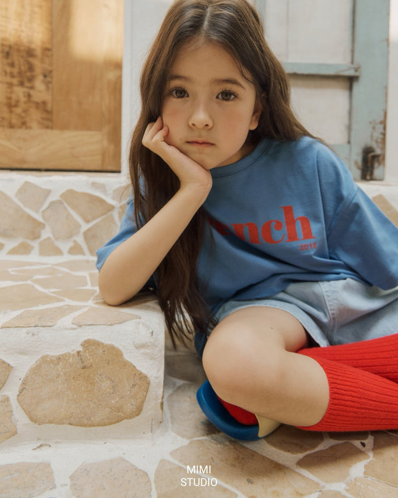 Bymimi - Korean Children Fashion - #designkidswear - Band Denim Pants - 12
