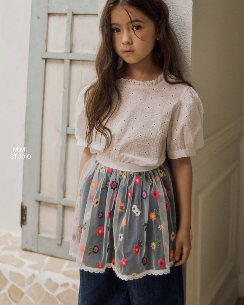 Bymimi - Korean Children Fashion - #discoveringself - Rainbow Skirt - 9